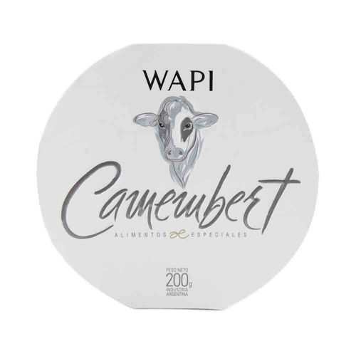 Queso Camembert Wapi Leche De Vaca 200 Gr