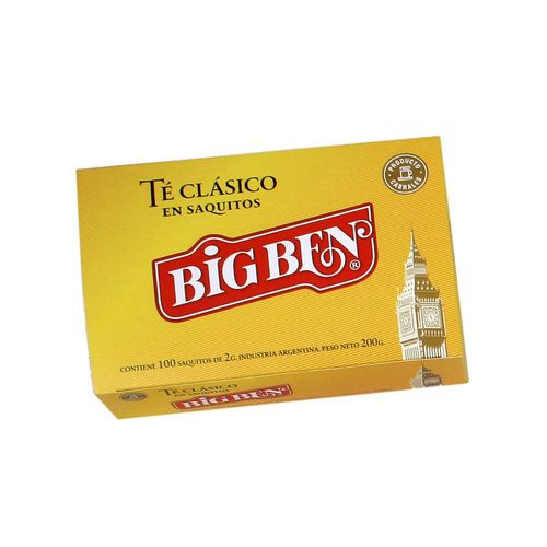 Té Big Ben 50 Saquitos