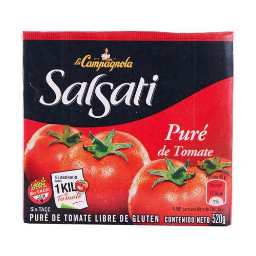 Puré De Tomate Salsati 520 Gr