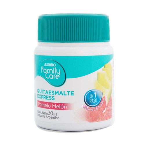 Quitaesmalte Jumbo Family Care Pomelo 30 Ml