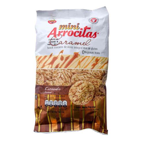 Galletas De Arroz Arrocitas Caramel 53 Gr