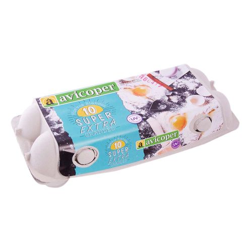 Huevos Blancos Avicoper 10 U - 1 Paquete