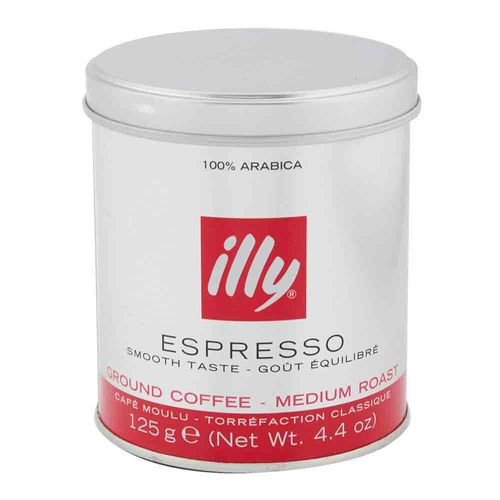 Café Illy Molido Tostado 125 Gr