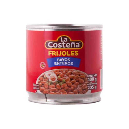 Porotos Bayos Enteros La Costeña 400 Gr