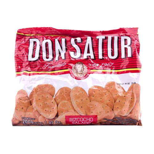 Bizcochos De Grasa Don Satur 200 Gr