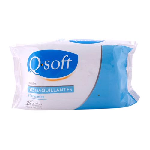 Toallitas Desmaquillantes Qsoft 25 U