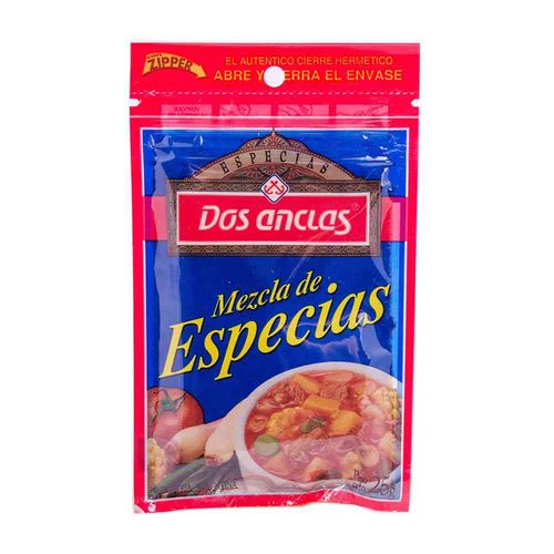 Mezcla De Especias Dos Anclas 25 Gr