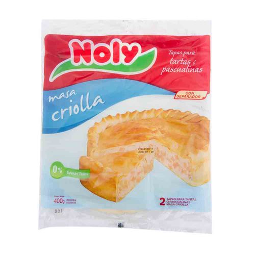 Tapa Pascualina Doña Noly Criolla 400g