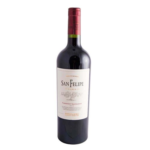 Vino Tinto San Felipe Cabernet Sauvignon Roble 750 Cc