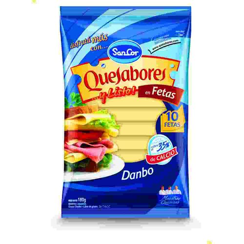 Queso En Fetas Sancor Quesabores Dambo 180 Gr