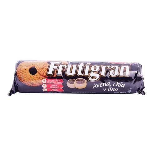 Galletitas Con Chia Y Lino Frutigran 240 Gr