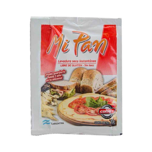 Levadura Mi Pan Instantánea 10 Gr