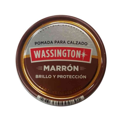 Pomada Para Calzado Wassington-marron-37ml