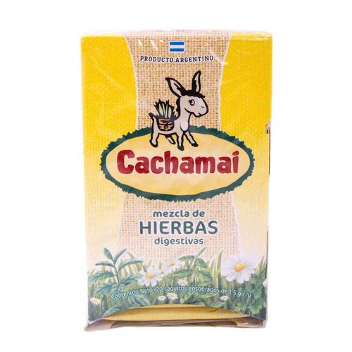 Té Cachamai Hierbas Digestivas En Saquitos X 20 Un