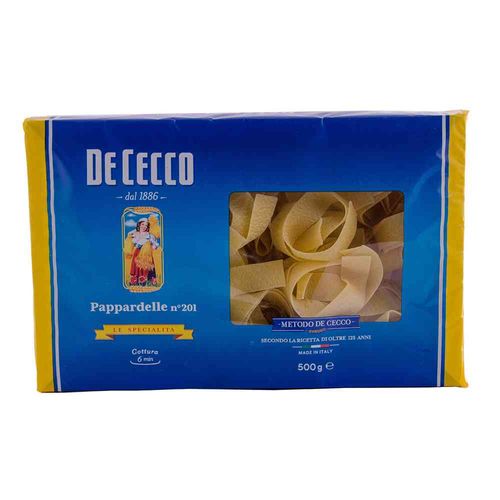 Fideos Pappardall De Cecco 500 Gr