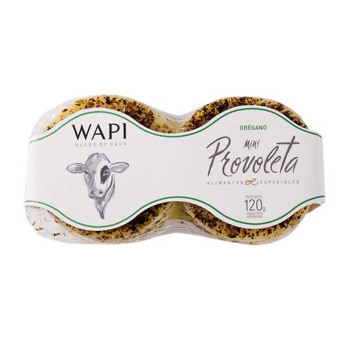 Queso Provoleta Wapi Mini Con Oregano 120 Gr