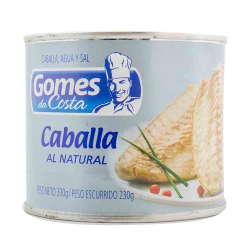 Caballa Al Natural Gomes Da Costa 330 Gr