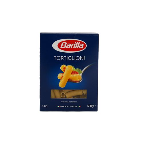 Fideos Barilla De Semola Guiseros Tortiglioni Caja 500 G