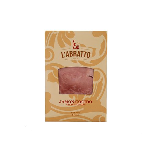 Jamon Cocido Natural Feteado L Abratto 125 Gr