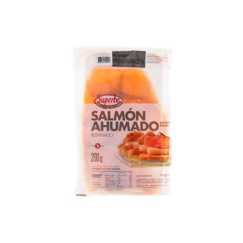 Salmón Ahumado Fresco 200 Gr