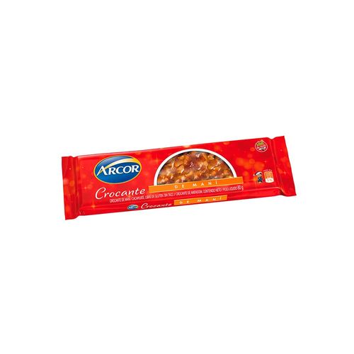 Turrón Arcor De Maní Crocante X 80 Gr.-paquete