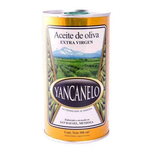 Aceite De Oliva Yancanello Extra Virgen 500 Ml