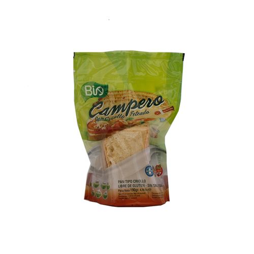 Pan De Campo Bio Campero Libre De Gluten 190 Gr