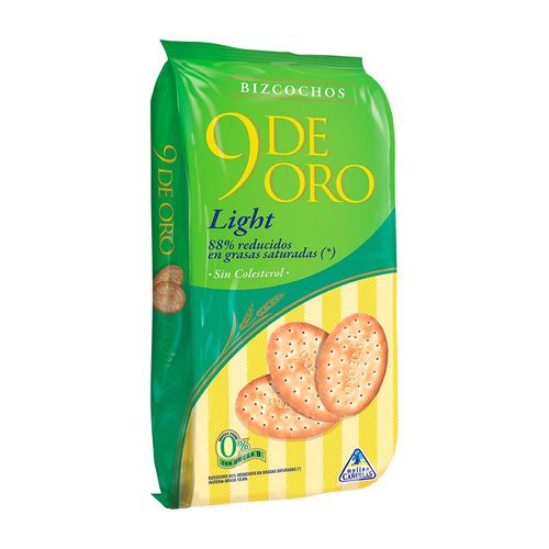 Bizcochos 9 De Oro Light 170 Gr