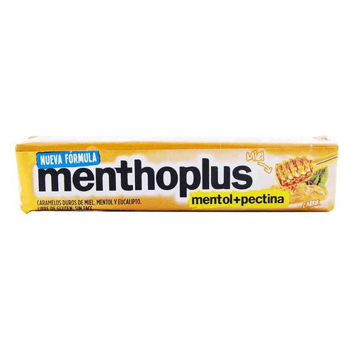 Caramelos Mentho Plus Miel 30,6 Gr
