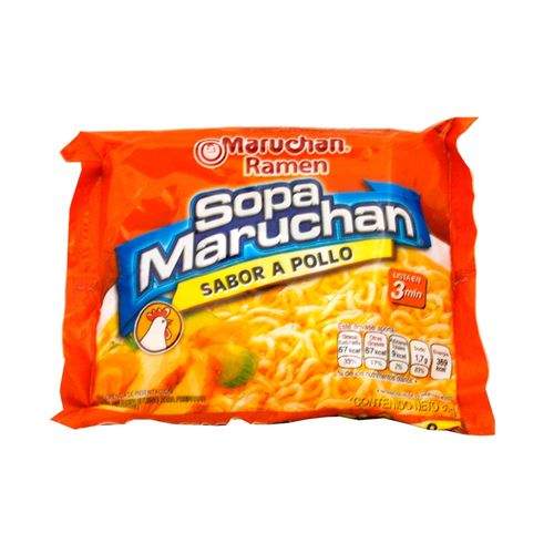 Sopa De Fideos Maruchan De Pollo 85 Gr