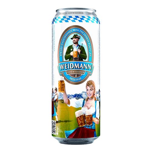 Cerveza Weidmann Rubia 500cc