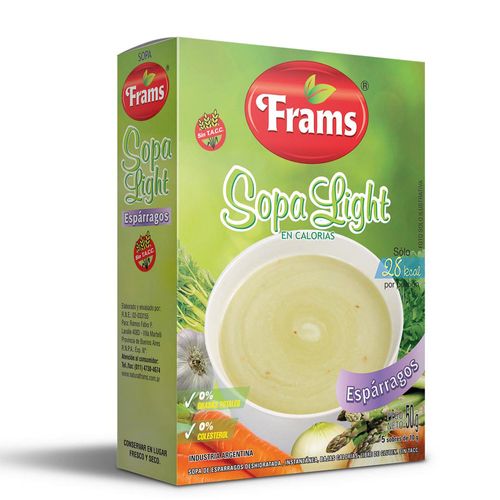 Sopa Light Sin Tacc De Espárragos 50 Gr Frams