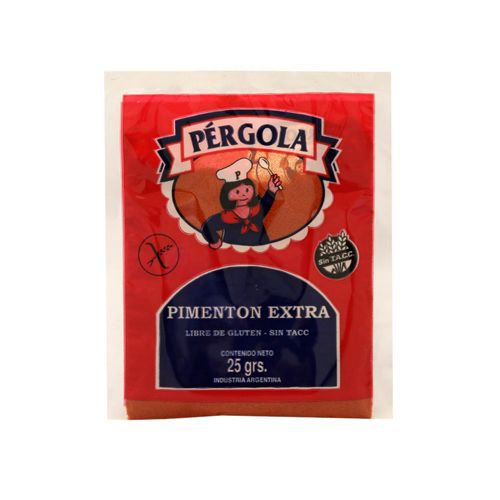 Pimentón Extra Pergola Sin Tacc X 25 Gr