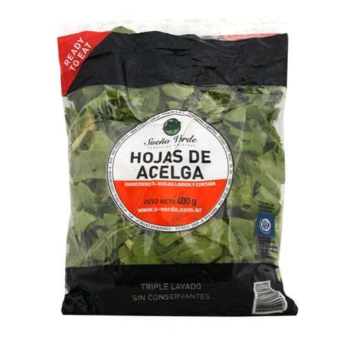 Acelga Bolsa Sueño Verde 400 Gr