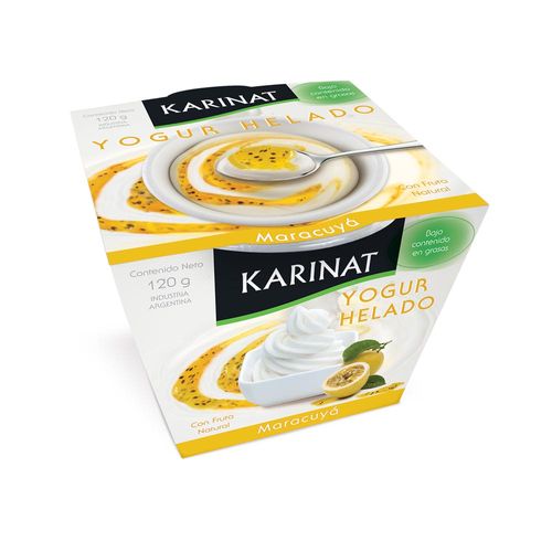 Yogurt Helado Maracuya Karinat 120 Gr