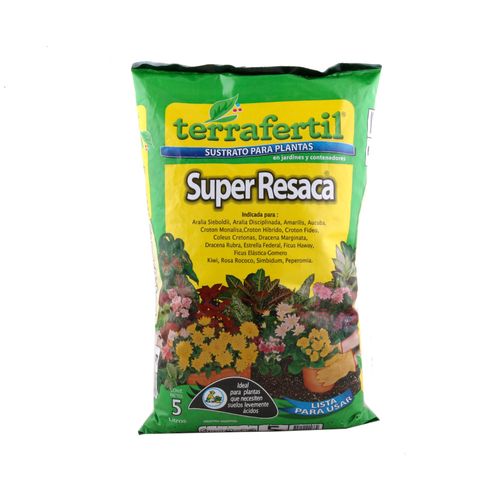 Enmienda Terrafertil Super Resaca Terraflor 5 Lts