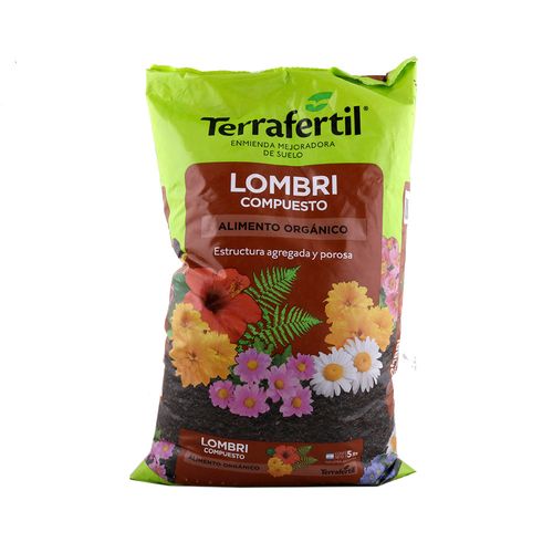 Enmienda Terrafertil Lombricompuesto X 5 Lts