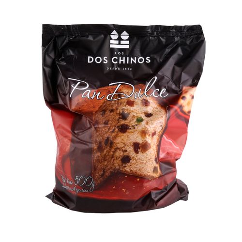 Pan Dulce Los Dos Chinos Con Frutas X 500 Grs-bsa-gr.-600