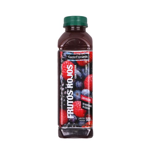 Jugo Cuarto Creciente Frutos Rojos Botella 500 Ml