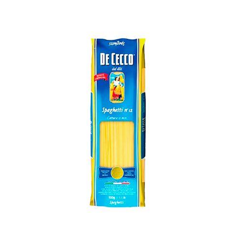 Fideos Spaghetti De Cecco 500 Gr