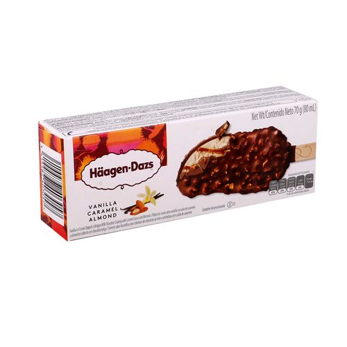 Helado Haagen Dazs Vanilla Caramel Almond 80 Ml