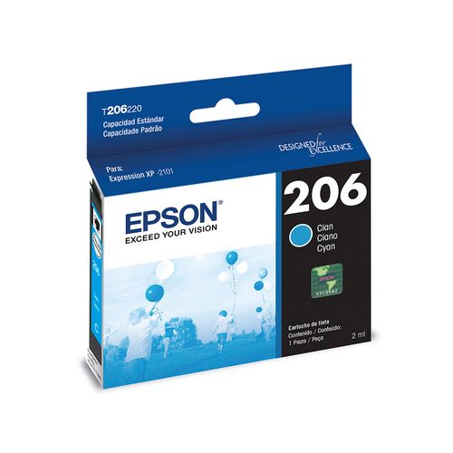 Cartucho  Cyan T206220-al Epson