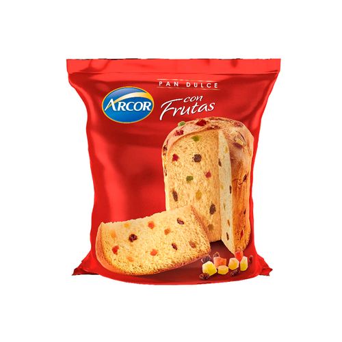 Pan Dulce Arcor C/frutas X400gr