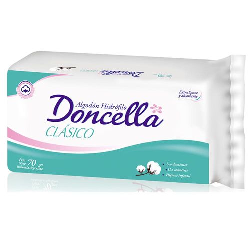 Algodón Doncella Hidrofilo 70 Gr