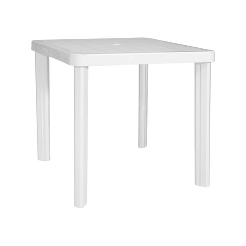 Mesa Plastica Garden Life Borneo Blanca