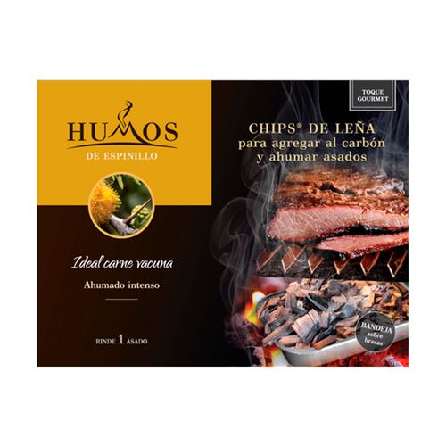 Chips Ahumadores Humos Espinillo 140 Gr