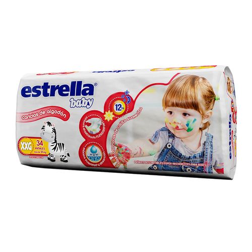 Pañal Estrella Xxg X34un