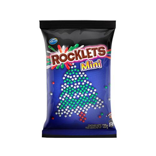 Confites Rocklets De Chocolate Con Maní 120 Gr