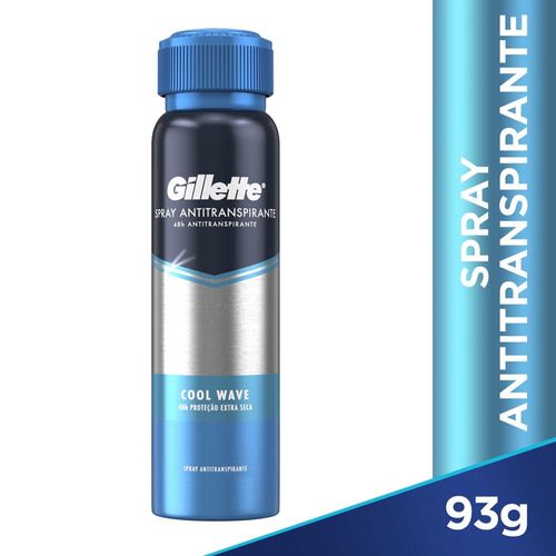 Antitranspirante En Spray Gillette Cool Wave 150 Ml