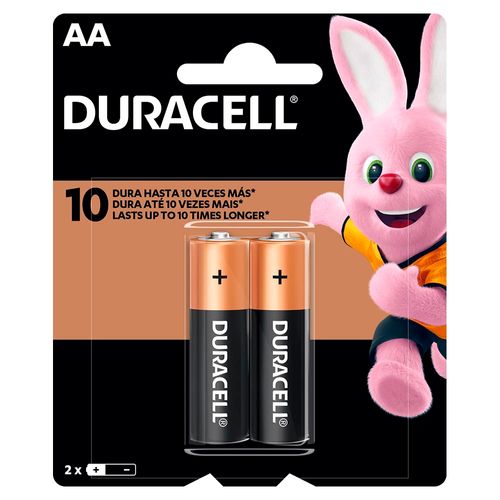 Pilas Duracell Aa Chicas 8500100 Blister 2 U